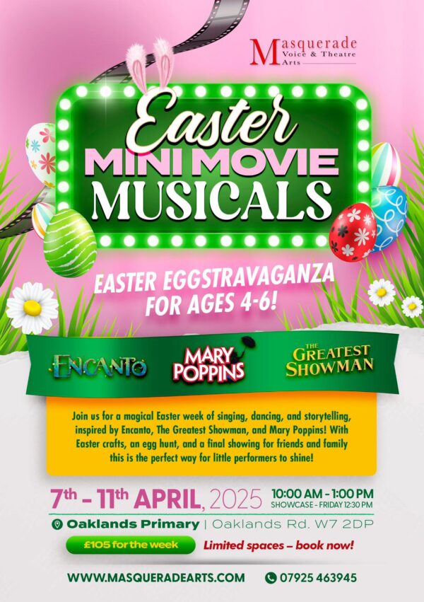 Easter Mini Movie Musicals (4-6 years).